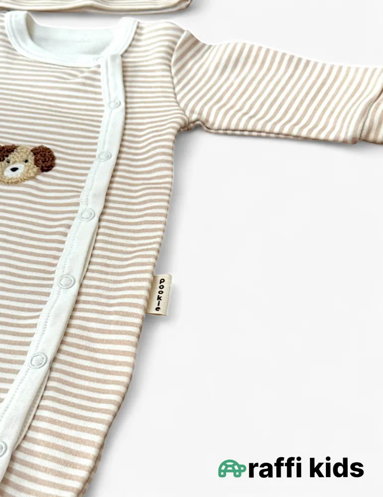 Balaca dostlar ayaqı bağlı tulum Türkiyə istehsalı pambıq uşaq geyimi|Raffikids