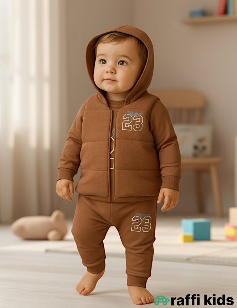 Jordan 3-lü dəst-Türkiyə istehsalı pambıq uşaq geyimi|Raffi Kids