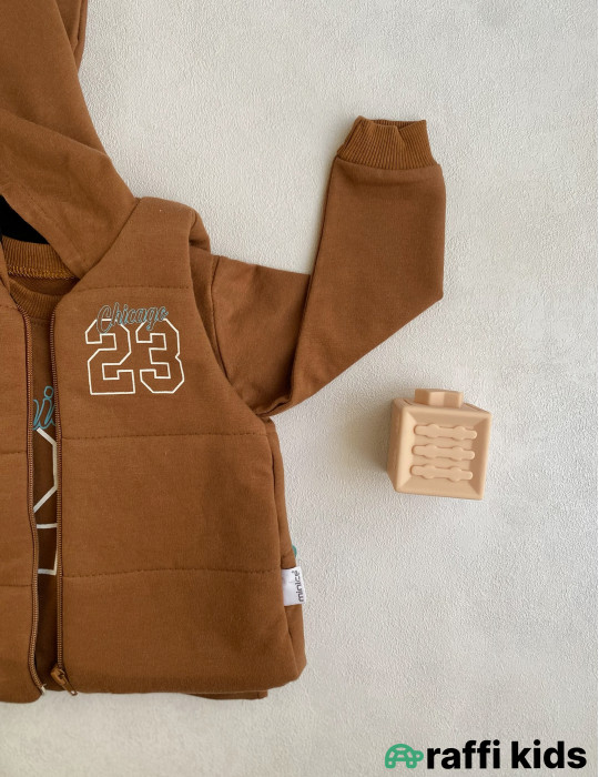 Jordan 3-lü dəst-Türkiyə istehsalı pambıq uşaq geyimi|Raffi Kids