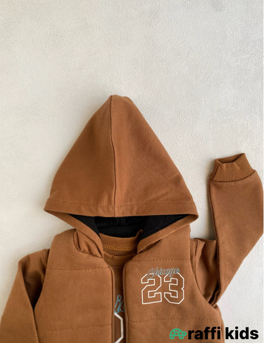 Jordan 3-lü dəst-Türkiyə istehsalı pambıq uşaq geyimi|Raffi Kids