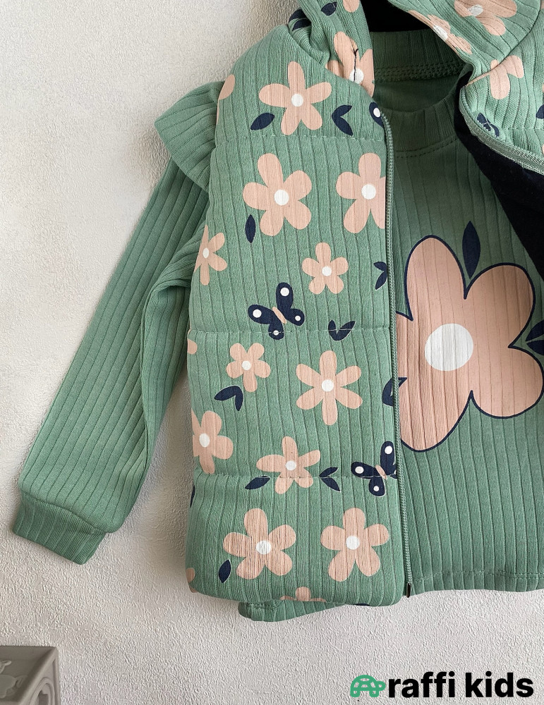 Təbiət 3-lü dəst - Türkiyə istehsalı pambıq uşaq geyimi|Raffikids