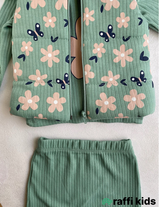 Təbiət 3-lü dəst - Türkiyə istehsalı pambıq uşaq geyimi|Raffikids