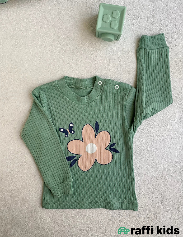 Təbiət 3-lü dəst - Türkiyə istehsalı pambıq uşaq geyimi|Raffikids