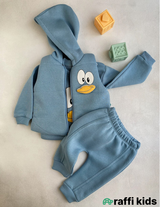 Duck-duck 3-lü-Türkiyə istehsalı pambıq uşaq dəsti|Raffi Kids