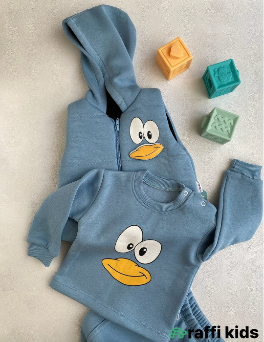 Duck-duck 3-lü-Türkiyə istehsalı pambıq uşaq dəsti|Raffi Kids