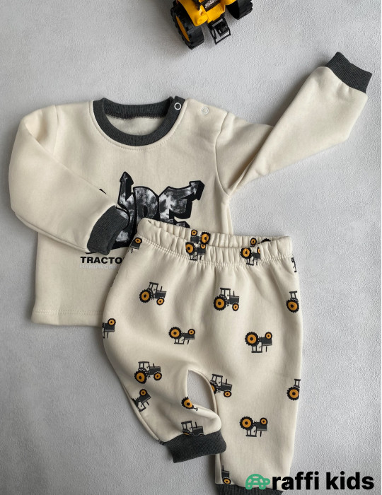 Balaca sahibkar 3-lü dəst-Türkiyə istehsalı pambıq uşaq geyimi|Raffikids