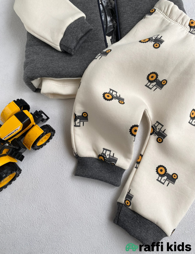 Balaca sahibkar 3-lü dəst-Türkiyə istehsalı pambıq uşaq geyimi|Raffikids