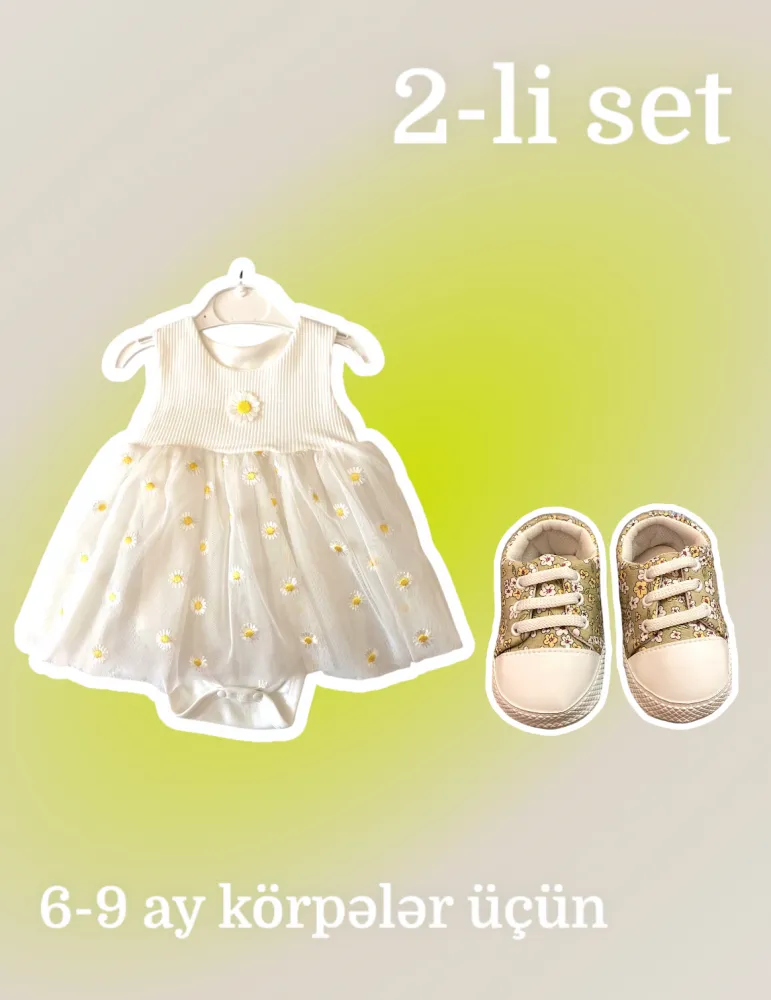 0-18 aylıq uşaqlar üçün yay sezon qisaqol sortik dəsti | sun and surf