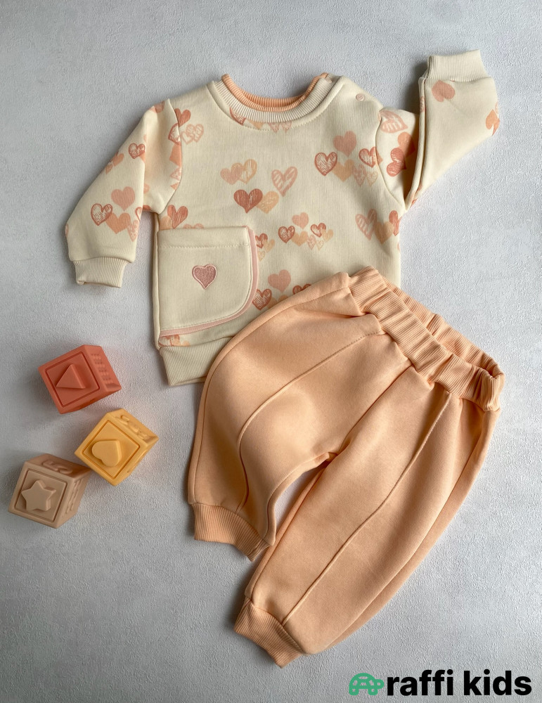 Səyahət 2-li dəst-Türkiyə istehsalı pambıq uşaq geyimi|Raffikids