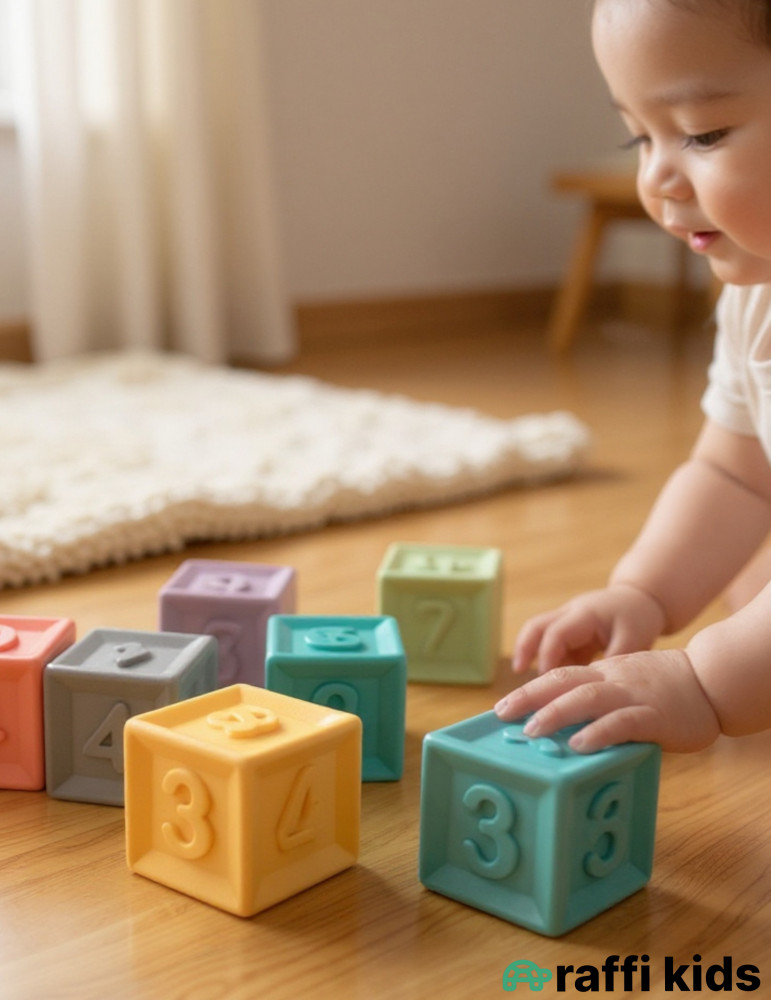 Yumuşaq 9-lu kublar|Raffi Kids