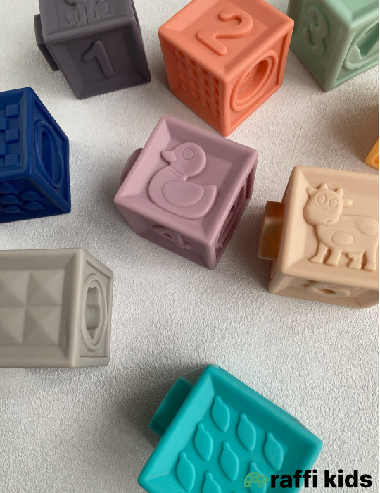 Yumuşaq 9-lu kublar|Raffi Kids