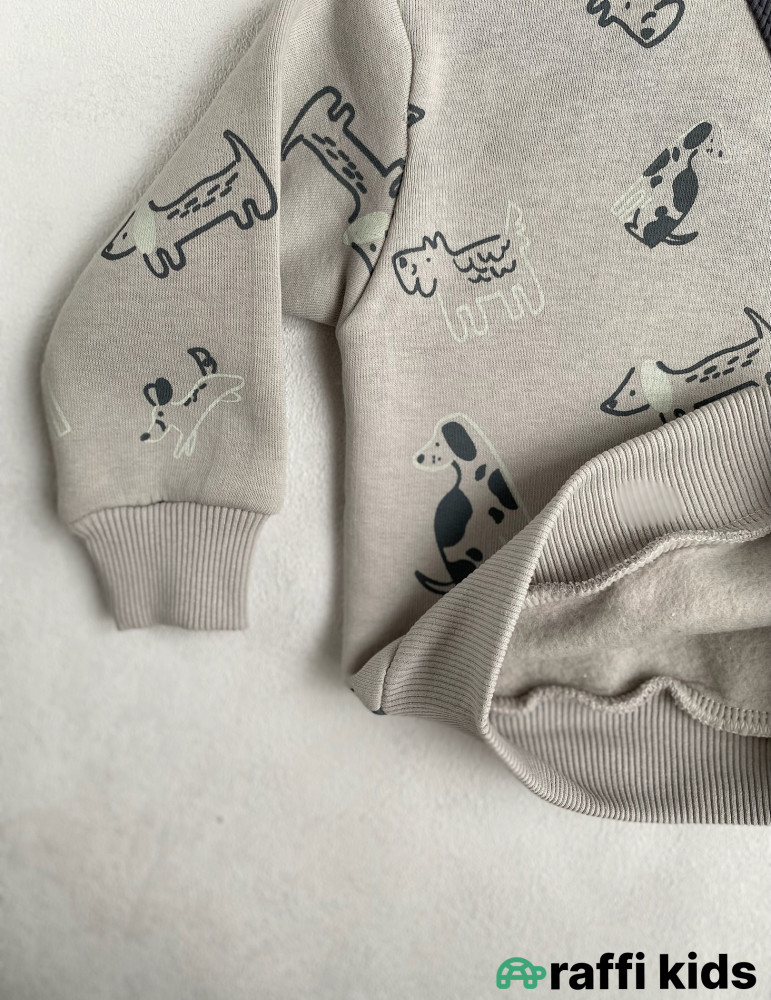 Canlı aləm 2-li dəst- Türkiyə istehsalı pambıq uşaq geyimi|Raffikids