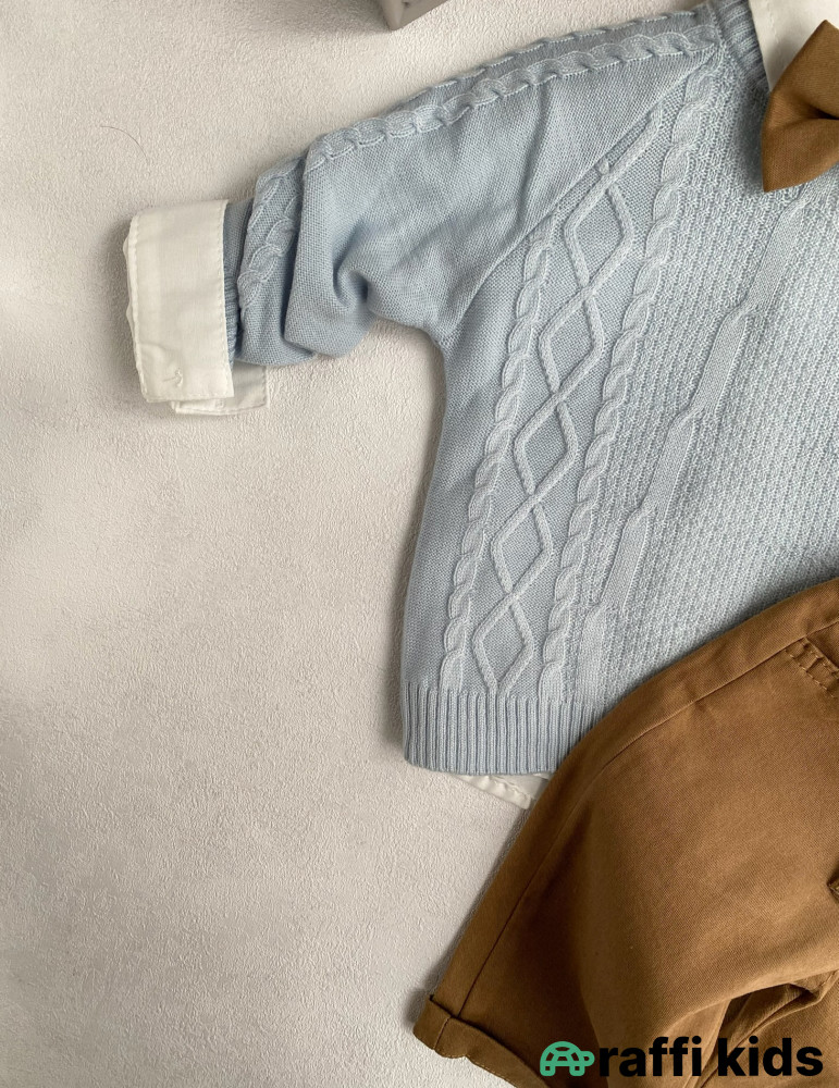 Özəl ziyafət gecəsi 3-lü Türkiyə istehsalı pambıq uşaq dəsti|Raffikids