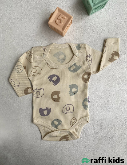 2-li uzunqol body set-türkiyə istehsalı pambıq uşaq geyimi|Raffikids