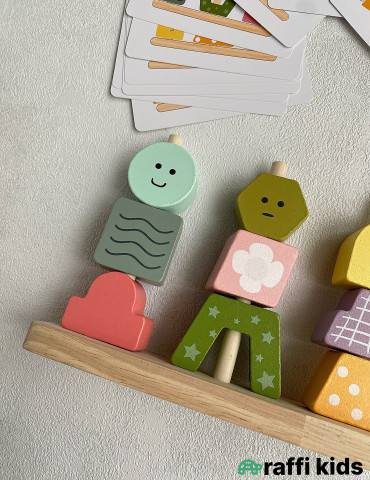 Taxta geometric ağıl oyunu bax və eynisin düzəlt 2