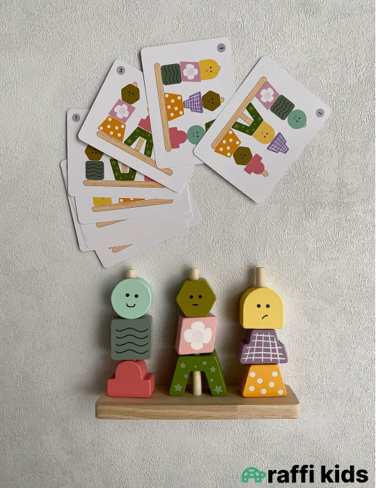 Taxta geometric ağıl oyunu bax və eynisin düzəlt