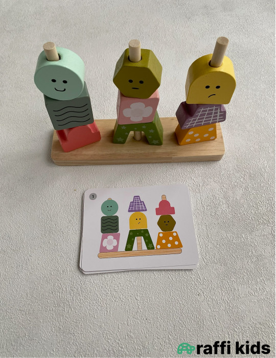 Taxta geometric ağıl oyunu bax və eynisin düzəlt