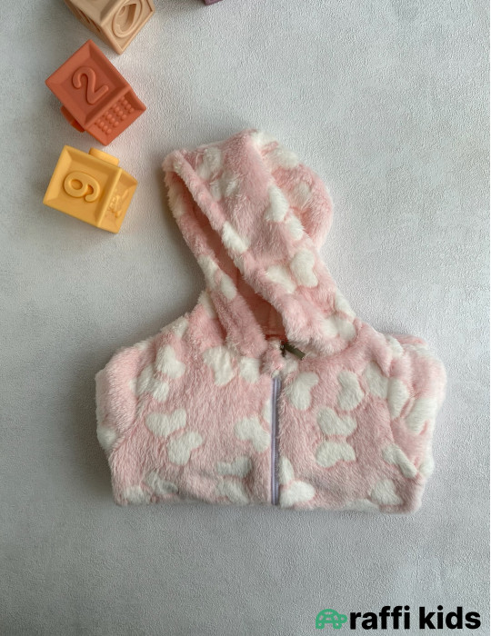 Kəpənəklər ayaqı bağlı qalın tulum - Türkiyə istehsalı pambıq uşaq geyimi|Raffikids