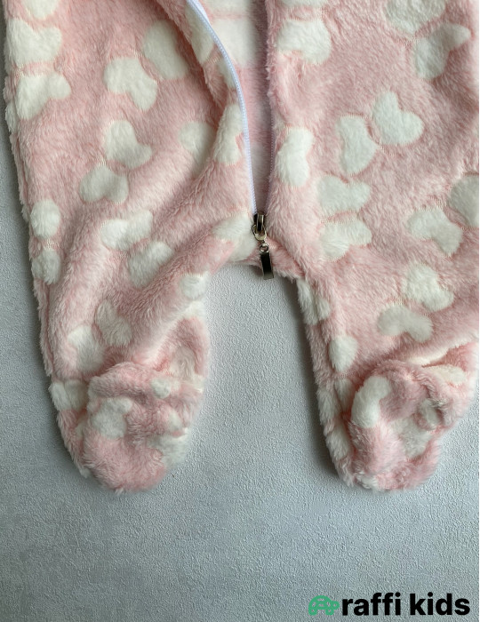 Kəpənəklər ayaqı bağlı qalın tulum - Türkiyə istehsalı pambıq uşaq geyimi|Raffikids