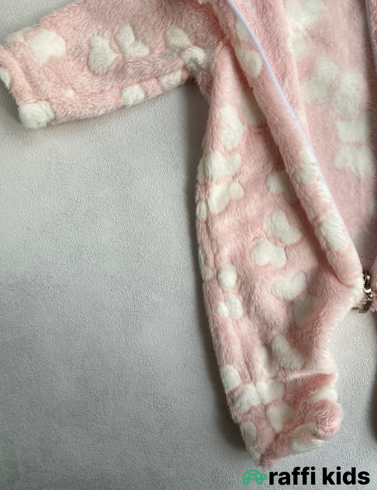 Kəpənəklər ayaqı bağlı qalın tulum - Türkiyə istehsalı pambıq uşaq geyimi|Raffikids