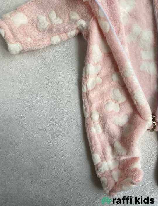 Kəpənəklər ayaqı bağlı qalın tulum - Türkiyə istehsalı pambıq uşaq geyimi|Raffikids