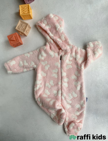 Kəpənəklər ayaqı bağlı qalın tulum - Türkiyə istehsalı pambıq uşaq geyimi|Raffikids 2