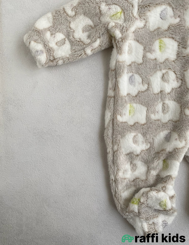 Dost fillər ayaqı bağlı qalın tulum-Türkiyə istehsalı pambıq uşaq geyimi|Raffikids