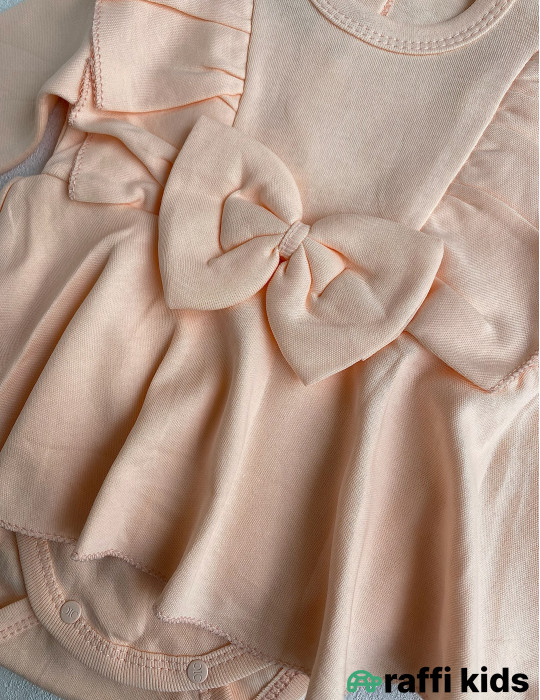 Paris don saç bandı ilə-Türkiyə istehsalı pambıq uşaq geyimi|Raffikids