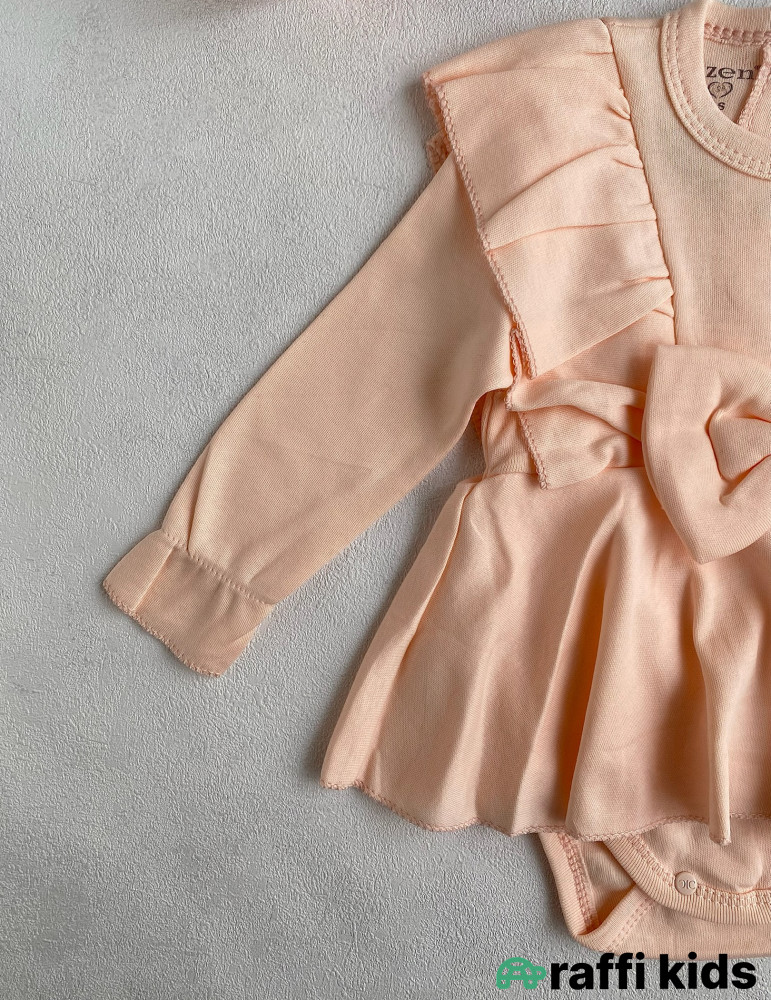 Paris don saç bandı ilə-Türkiyə istehsalı pambıq uşaq geyimi|Raffikids