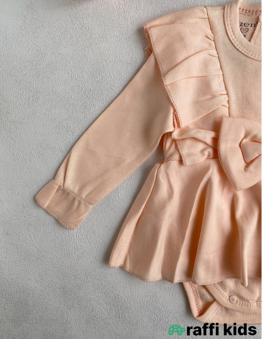 Paris don saç bandı ilə-Türkiyə istehsalı pambıq uşaq geyimi|Raffikids