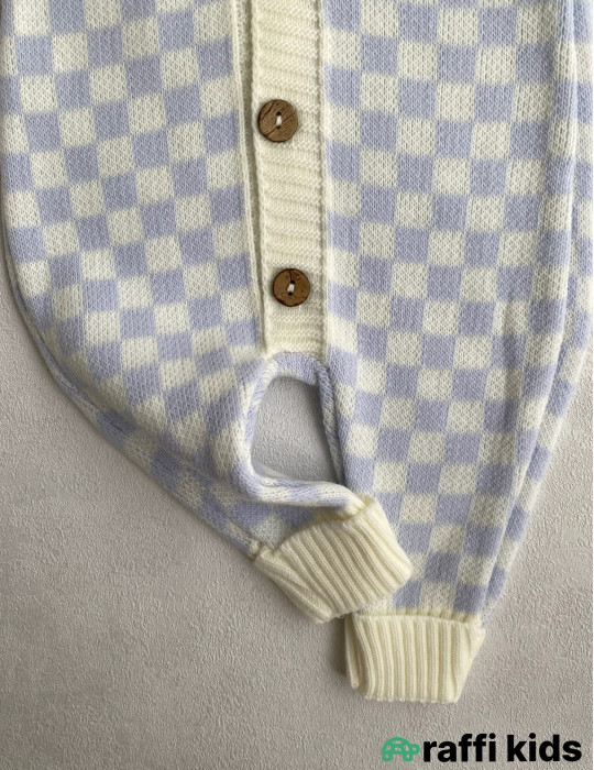 Mavi bulud yun tulum-Türkiyə istehsalı pambıq uşaq geyimi|Raffikids