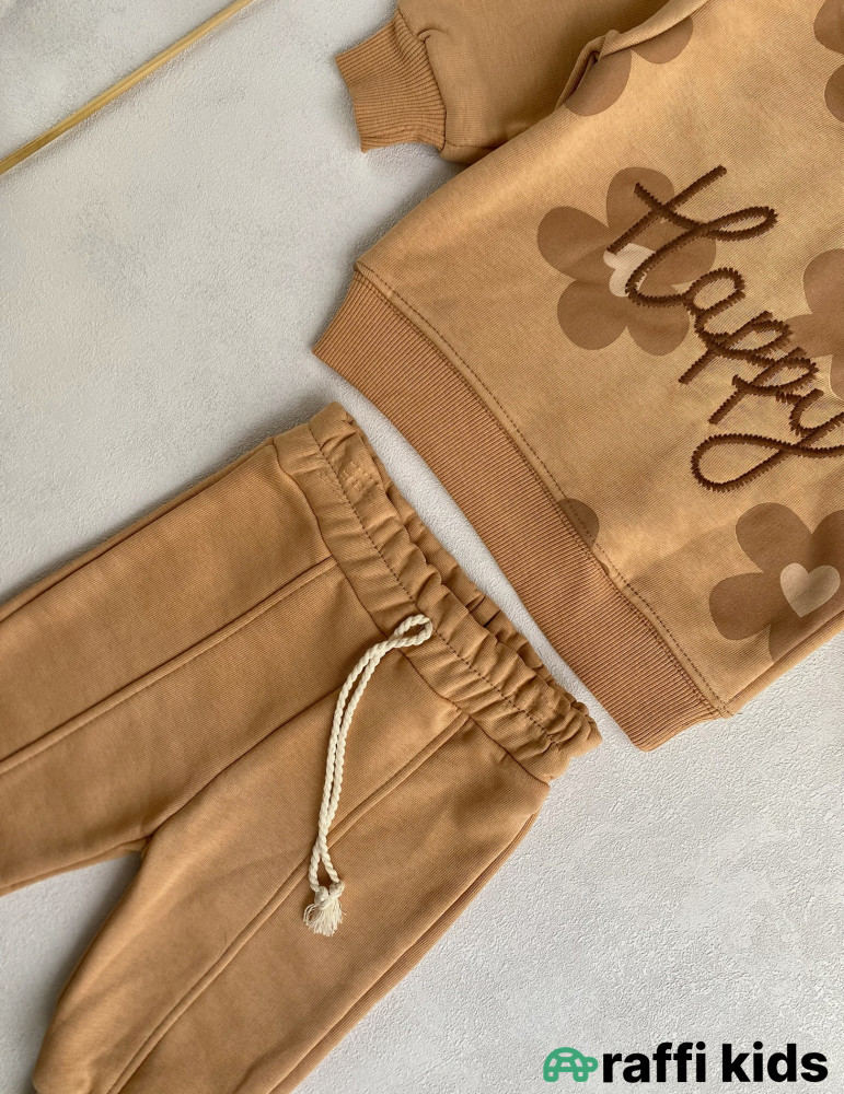 Happy 2-li dəst -Türkiyə istehsalı pambıq uşaq geyimi|Raffi Kids