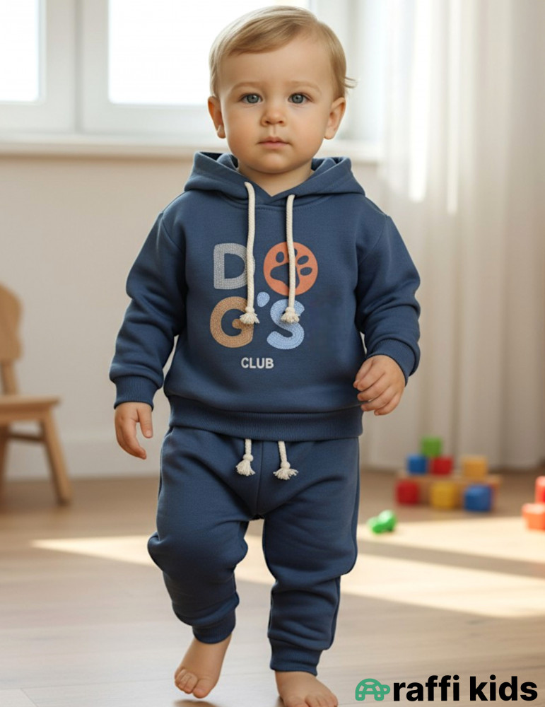 Gəzinti 2-li dəst -Türkiyə istehsalı pambıq uşaq geyimi|Raffi Kids
