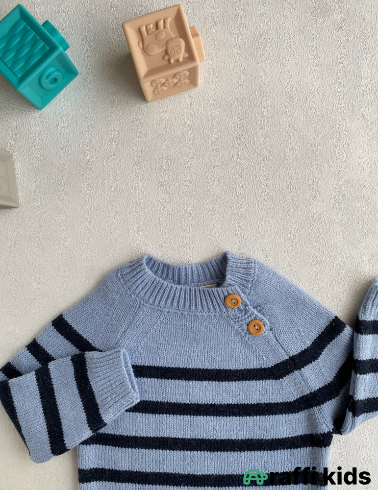 Kopenhagen yun 2-li dəst-Türkiyə istehsalı pambıq uşaq geyimi|Raffi Kids