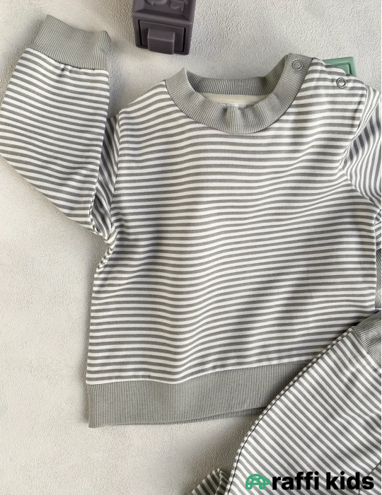 Səyahət sevən 2-li dəst-Türkiyə istehsalı pambıq uşaq geyimi|Raffi Kids