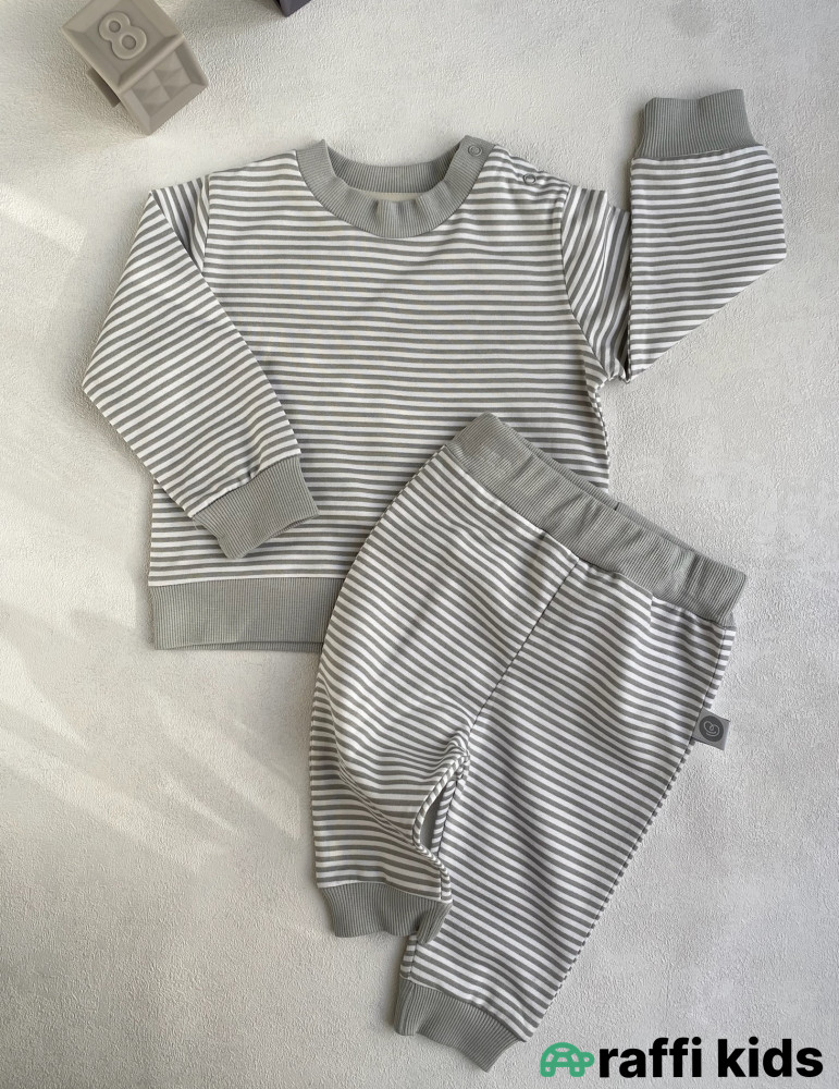 Səyahət sevən 2-li dəst-Türkiyə istehsalı pambıq uşaq geyimi|Raffi Kids