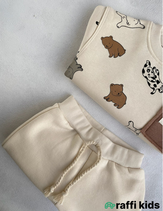 Have a nice style 2-li dəst -Türkiyə istehsalı pambıq uşaq geyimi|Raffi Kids