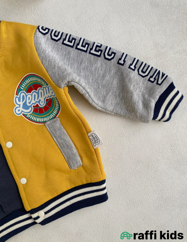 Boston leage 3-lü dəst -Türkiyə istehsalı pambıq uşaq geyimi|Raffi Kids