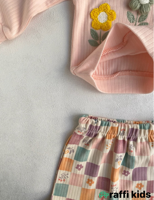 3 fəsil 2-li dəst -Türkiyə istehsalı pambıq uşaq geyimi|Raffi Kids