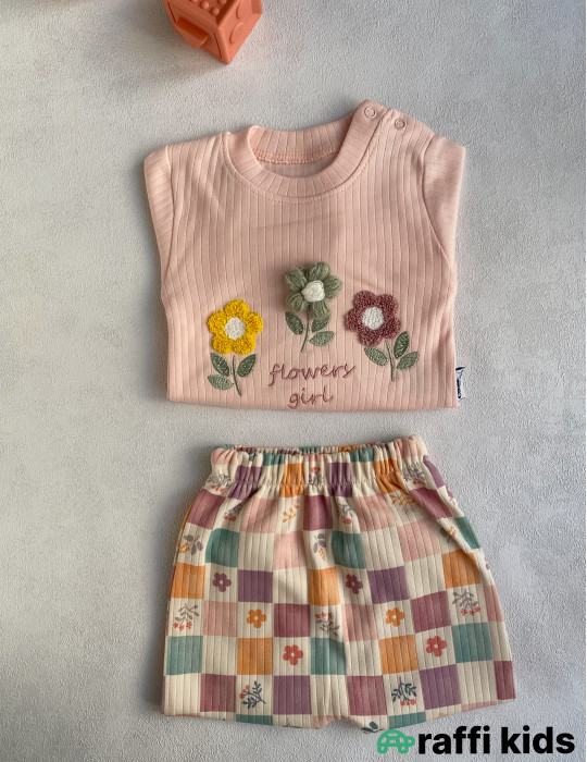 3 fəsil 2-li dəst -Türkiyə istehsalı pambıq uşaq geyimi|Raffi Kids