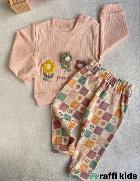 3 fəsil 2-li dəst -Türkiyə istehsalı pambıq uşaq geyimi|Raffi Kids