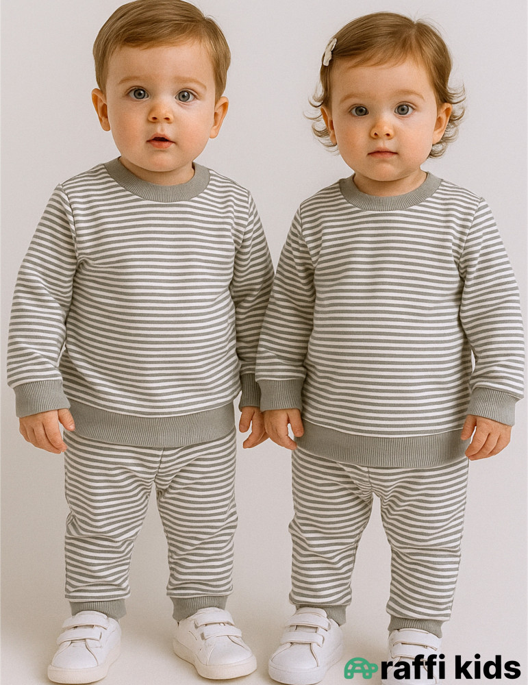 Səyahət sevən 2-li dəst-Türkiyə istehsalı pambıq uşaq geyimi|Raffi Kids