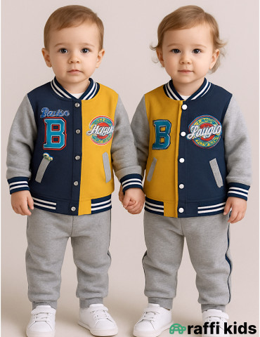 2-li dəst və ayaqqabı seti (12-18 aylıq körpələr üçün) -Türkiyə istehsalı pambıq uşaq geyimi|Raffi Kids 2