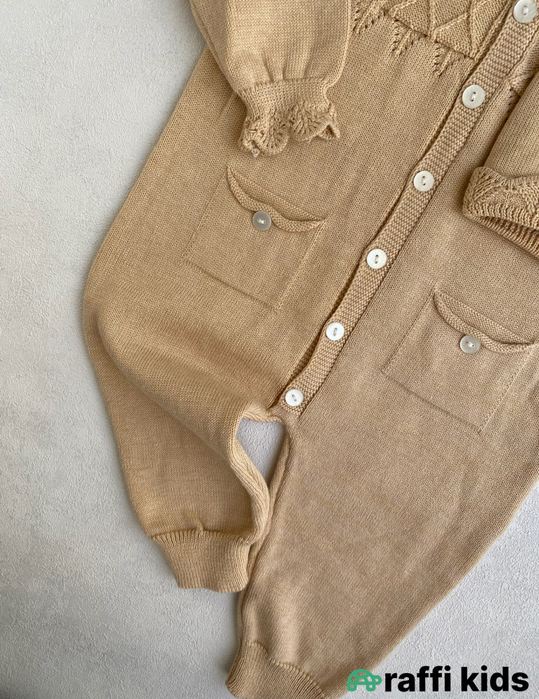 Pambıq toxunma türkiyə istehsalı uşaq tulumu|Raffikids