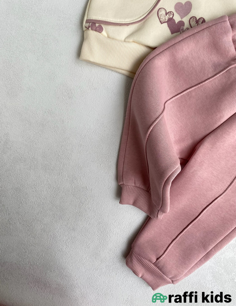 Lavanda 2-li dəst-Türkiyə istehsalı pambıq uşaq geyimi|Raffikids