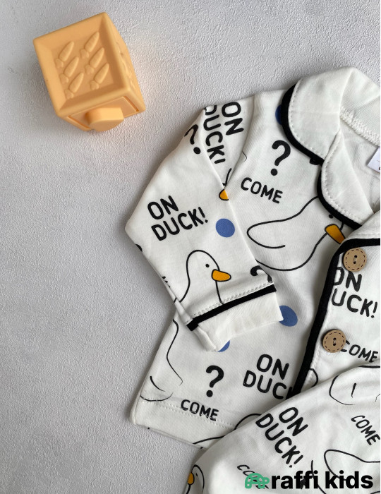 Xəzər pijama -Türkiyə istehsalı pambıq uşaq geyimi|Raffi Kids