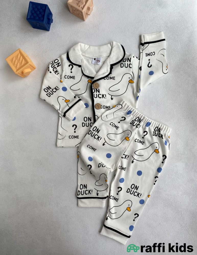 Xəzər pijama -Türkiyə istehsalı pambıq uşaq geyimi|Raffi Kids