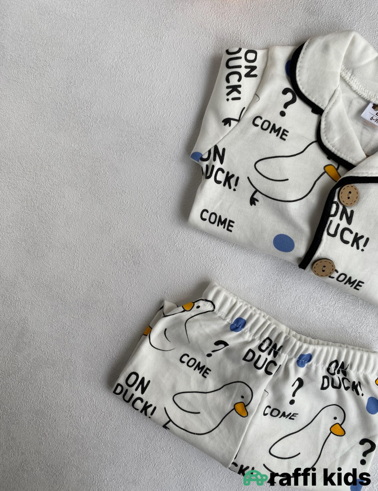 Xəzər pijama -Türkiyə istehsalı pambıq uşaq geyimi|Raffi Kids