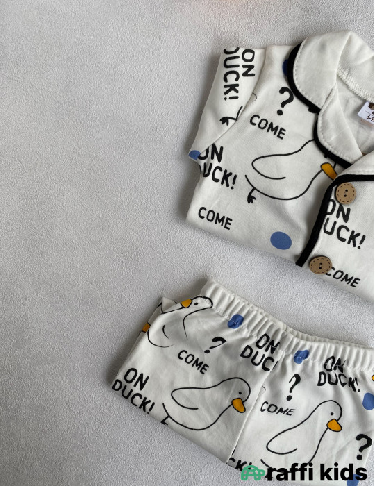 Xəzər pijama -Türkiyə istehsalı pambıq uşaq geyimi|Raffi Kids