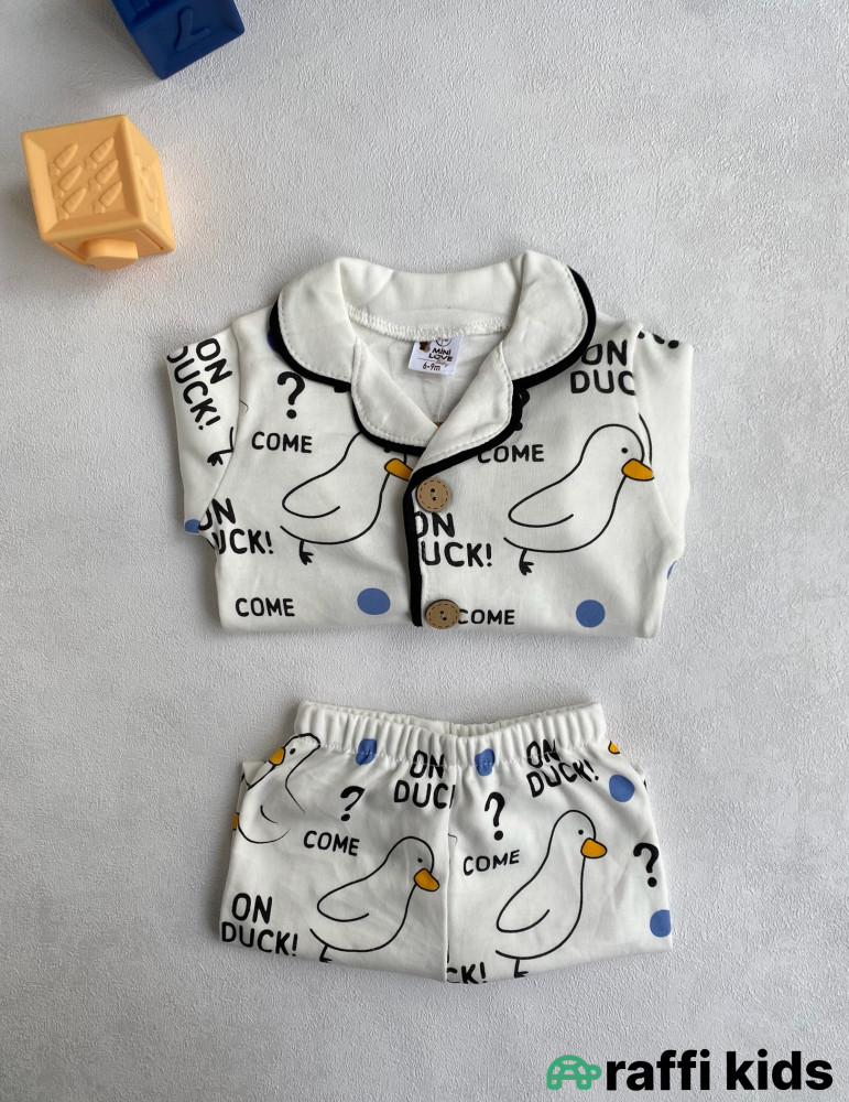 Xəzər pijama -Türkiyə istehsalı pambıq uşaq geyimi|Raffi Kids